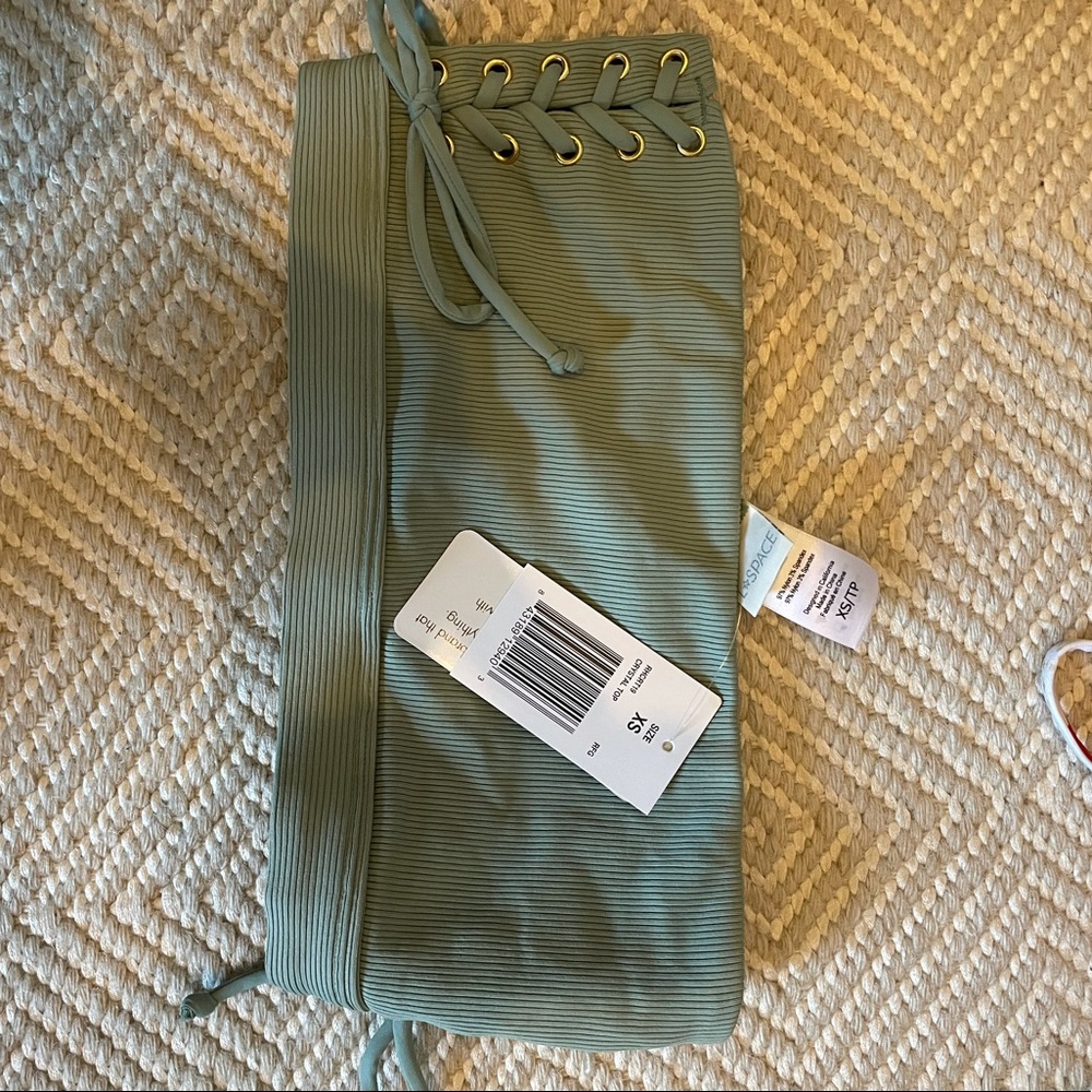 L Space Strapless Bikini Top